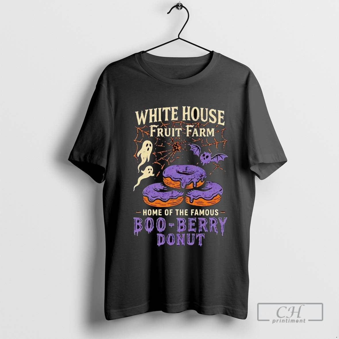White House Fruit Farm Home Famous Boo Berry Donut Shirt Vintage Look