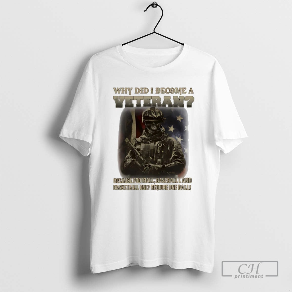 Why Did I Become Veteran Because Football Beseball T Shirts Hoodie
