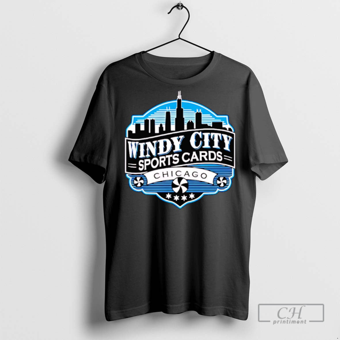 Windy City Sports Cards Chicago T Shirts Tee Retro Merch