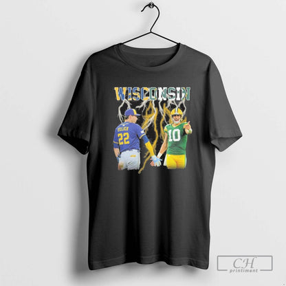 Wisconsin Player Yelich 22 X 10 Long Sleeve Elegant Design