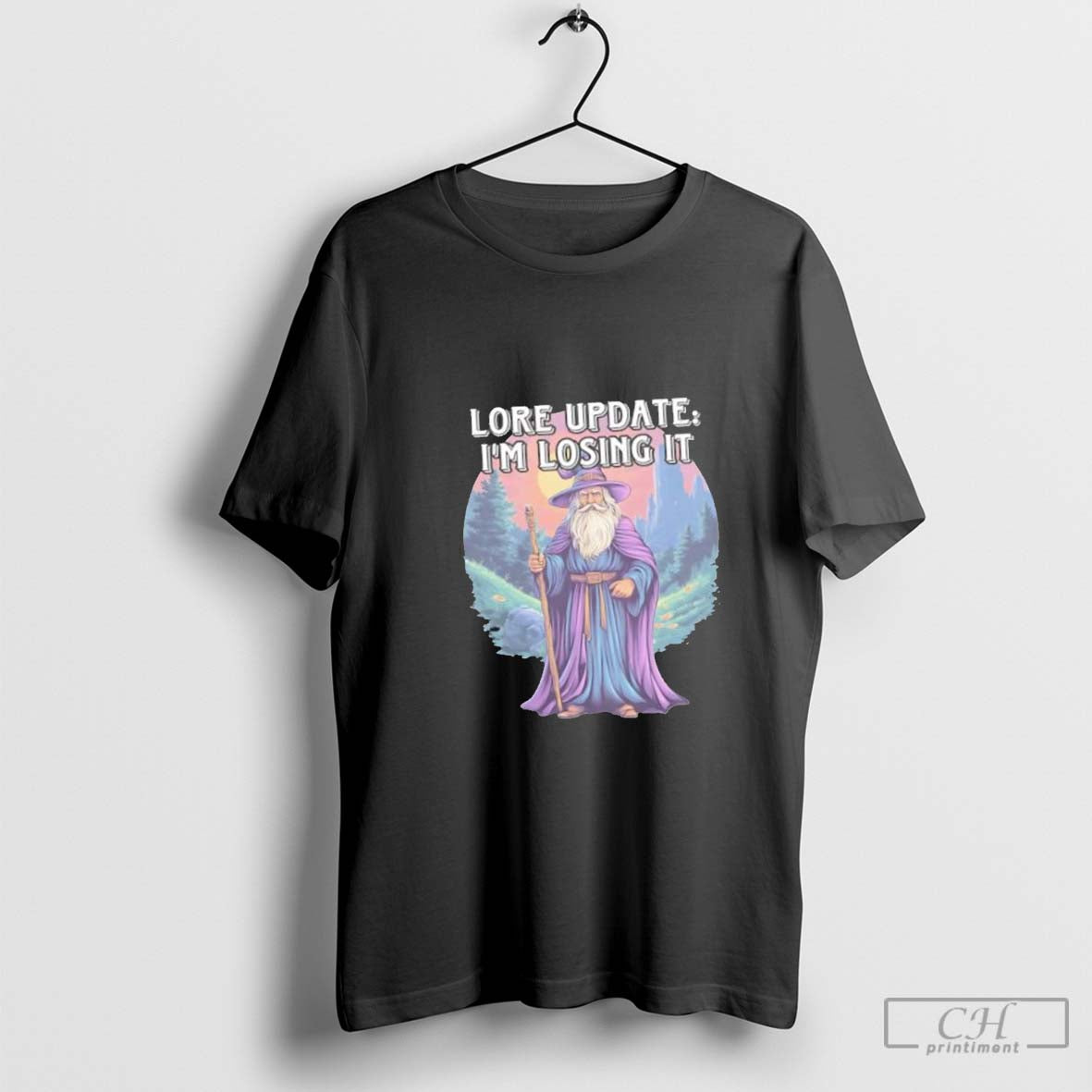 Wizard Lore Update Im Losing It TShirt Trendy Merch
