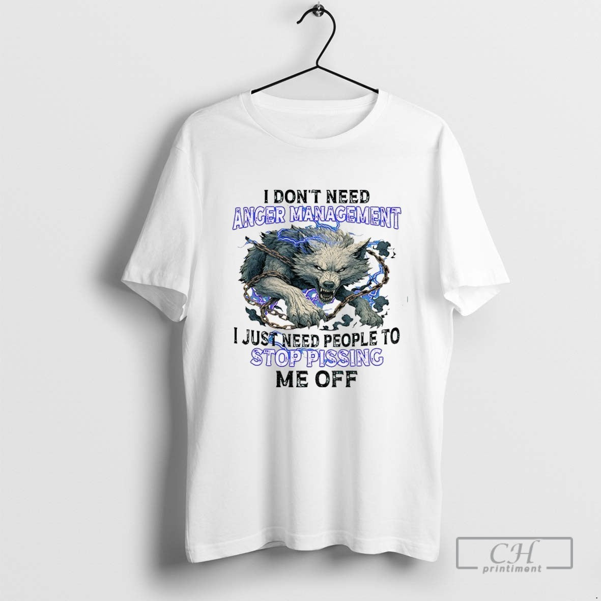Wolf I Dont Need Anger Management I Just Need People To Stop Pissing