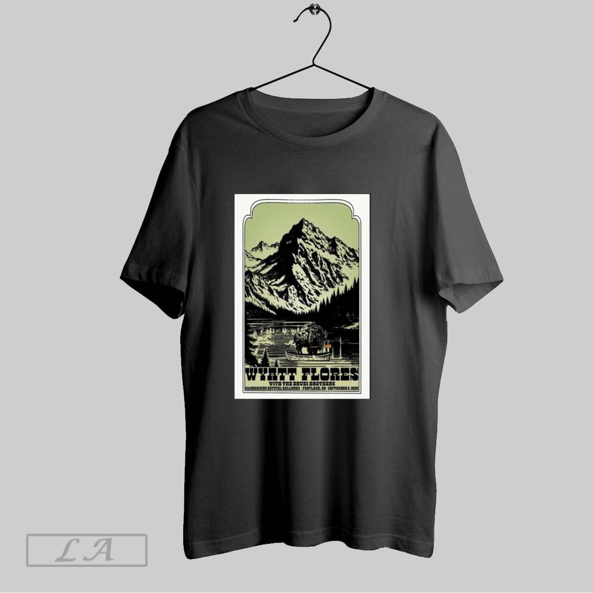 Wyatt Flores Portland Or September 6 2025 Concert Poster Tank Top