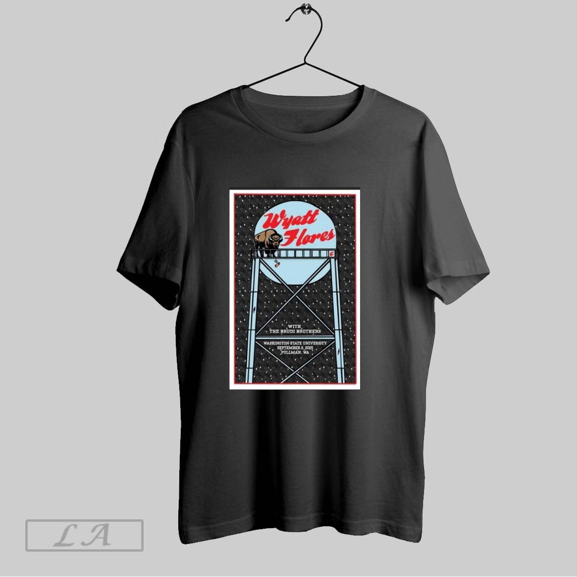 Wyatt Flores Pullman Wa September 5 2025 Concert Poster Tank Top