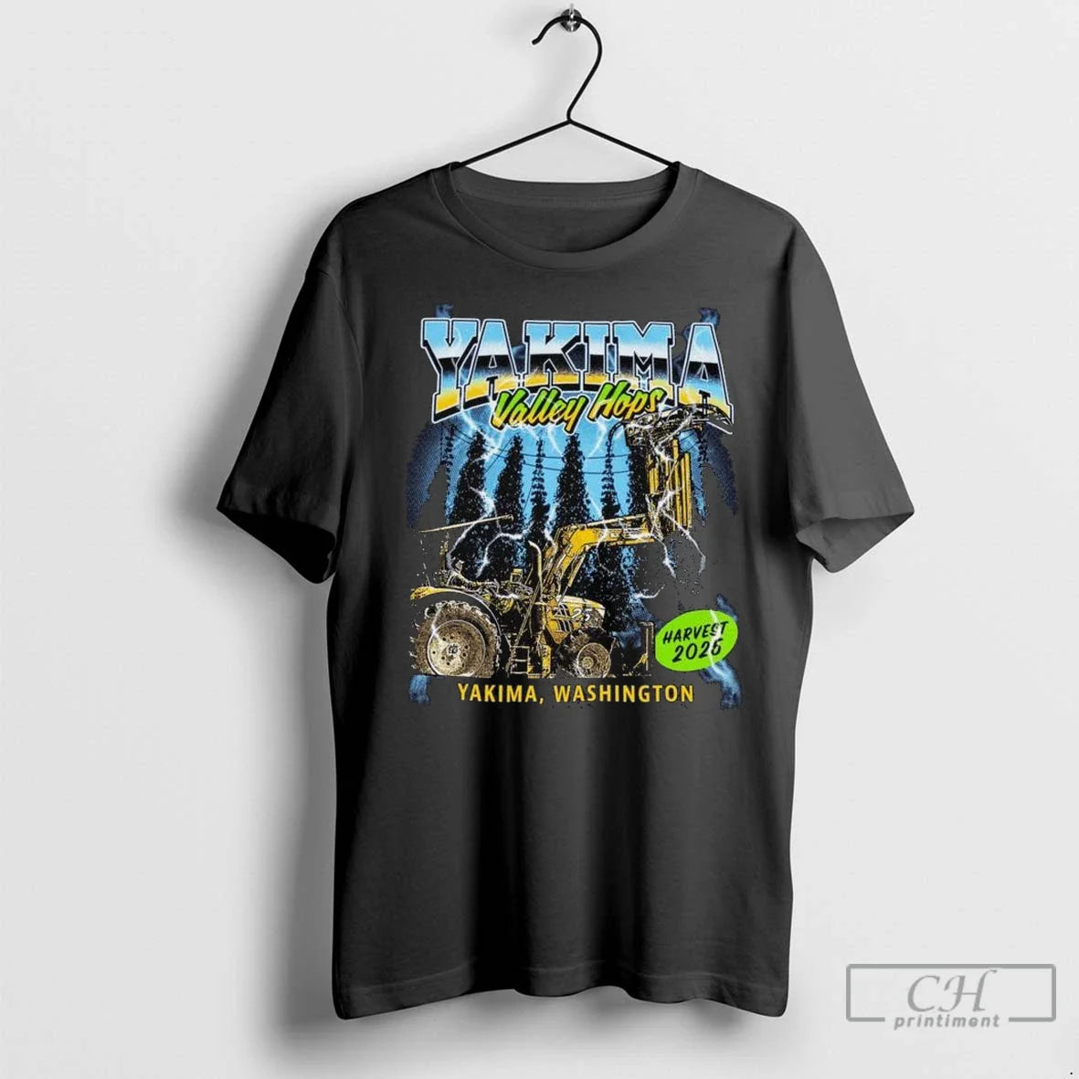 Yakima Valley Hops Harvest 2025 Long Sleve T Shirts Sweatshirt