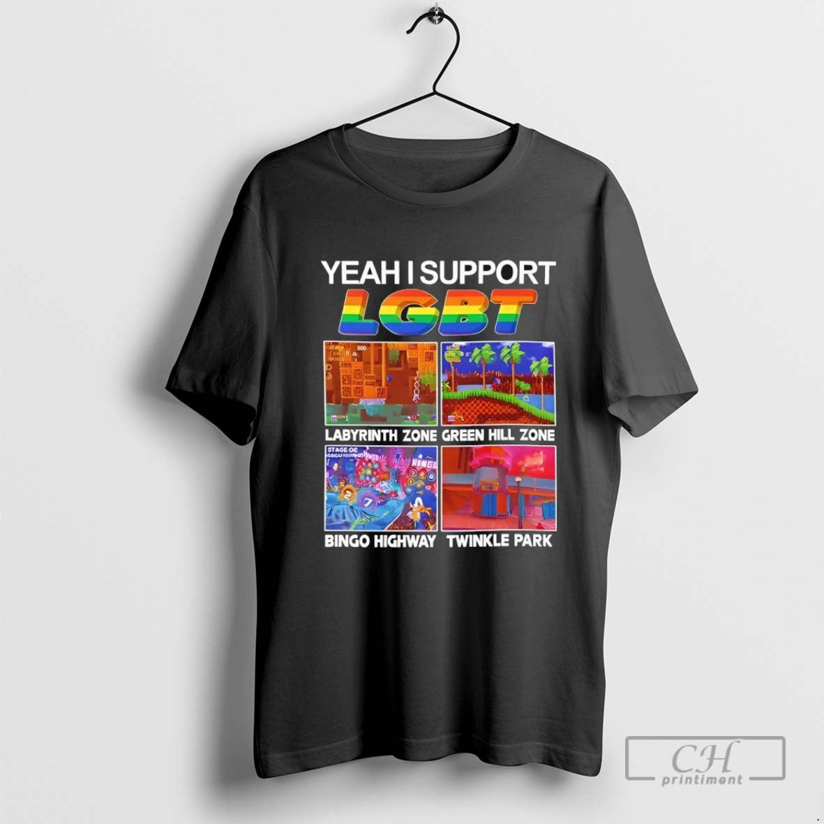 Yeah I Support Lgbt Sonic TShirt Exclusive Look