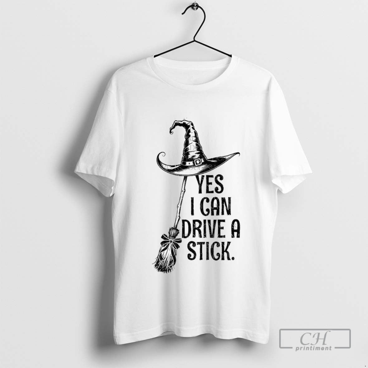Yes I Can Drive Stick Halloween 2025 Tee Exclusive Collection