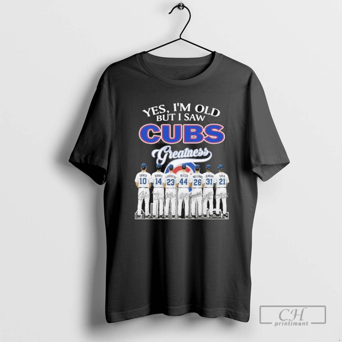 Yes Im Old But I Saw Chicago Cubs Greatness Team TShirt Exclusive Look