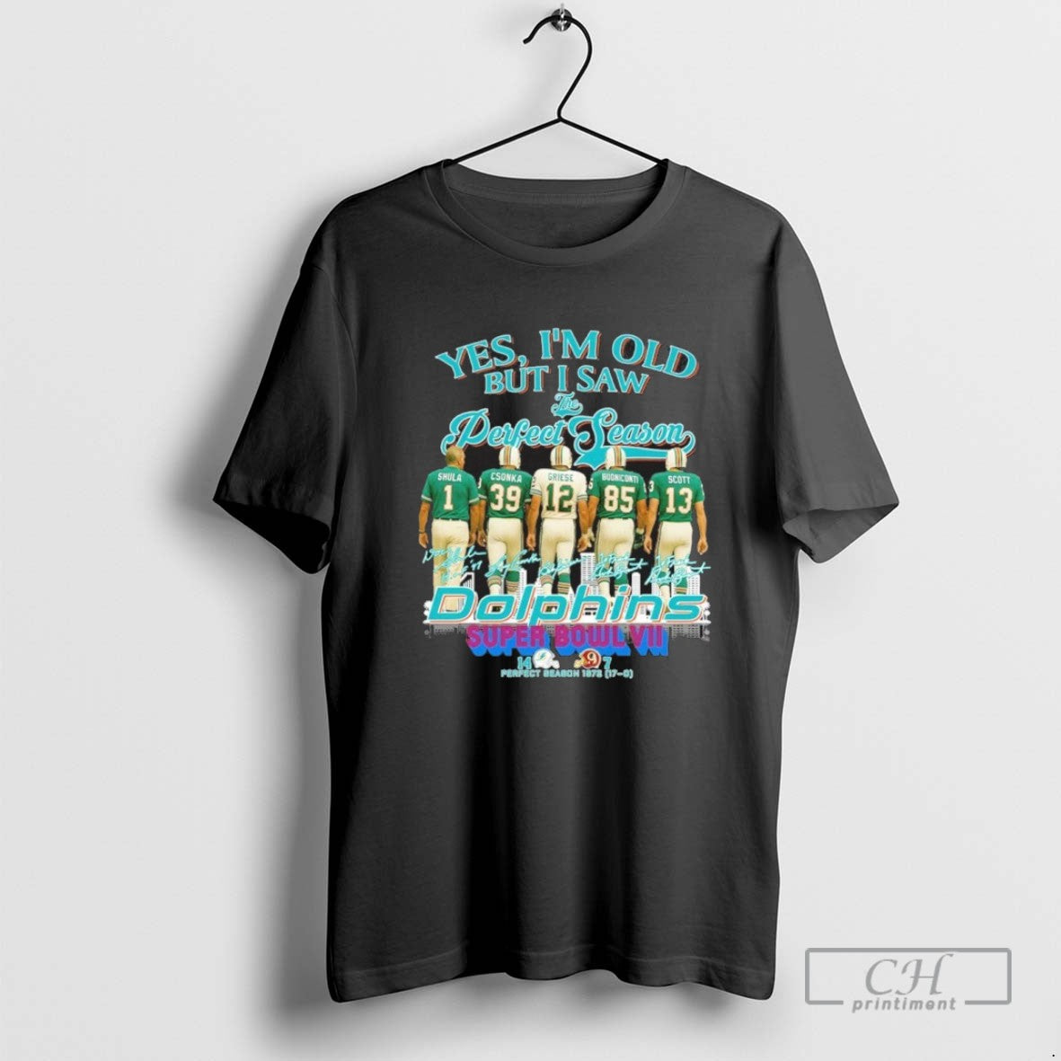 Yes Im Old But I Saw Season Signature Dolphins Super Bowl Lvii Tank