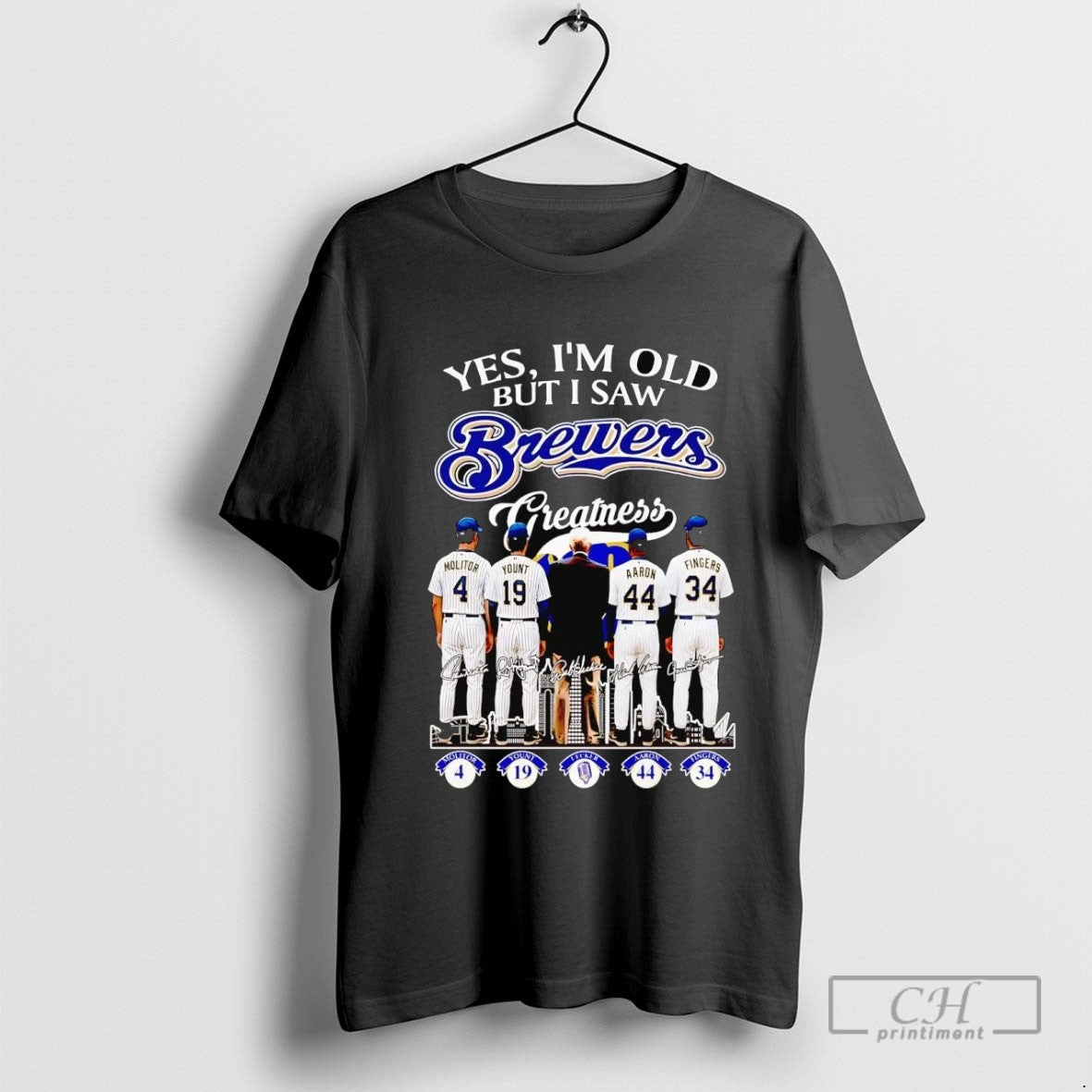 Yes Im Old But I Saw Brewers Greatness Legend Players Tank Top