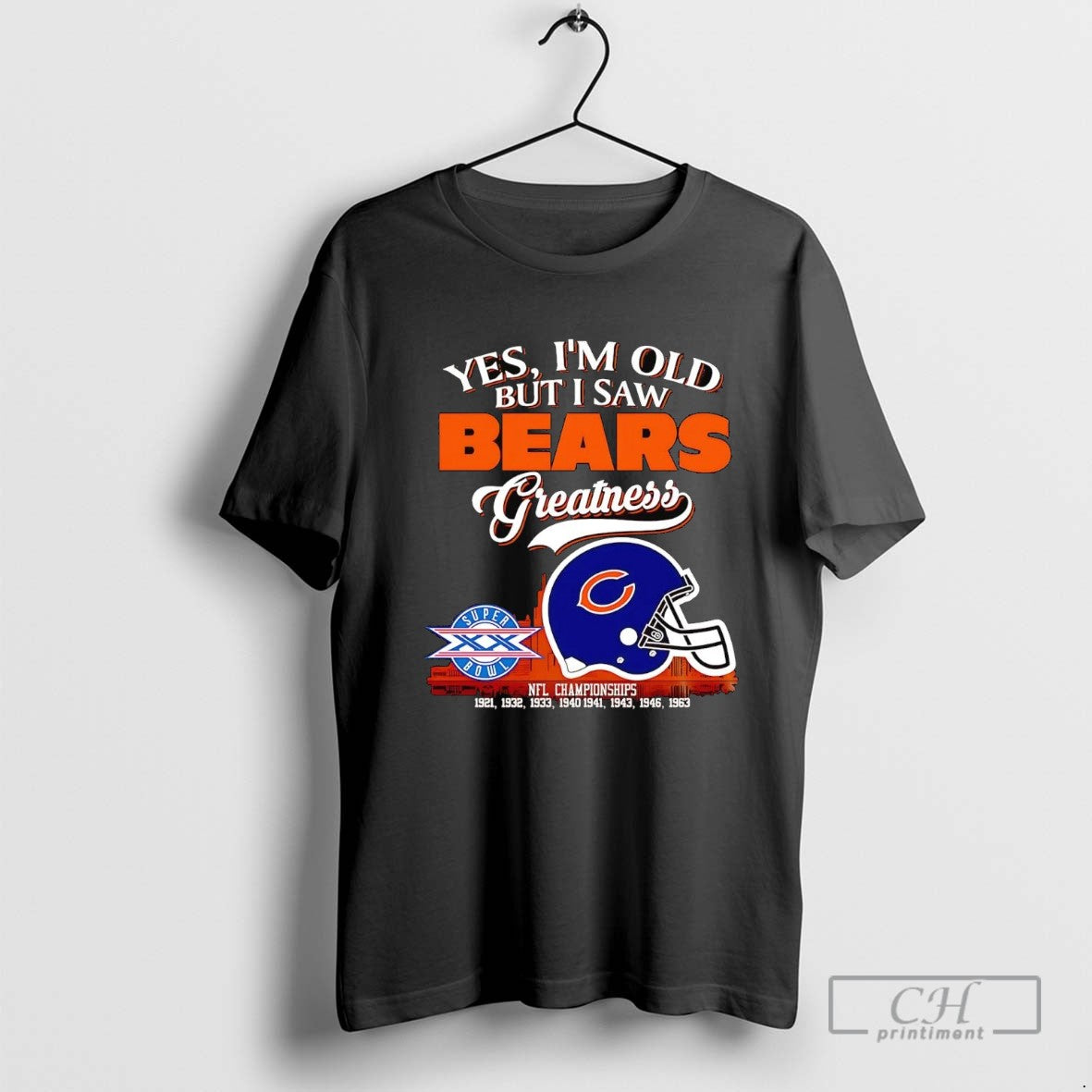 Yes Im Old But I Saw Chicago Bears Greatness Sweatshirt Unique Gift