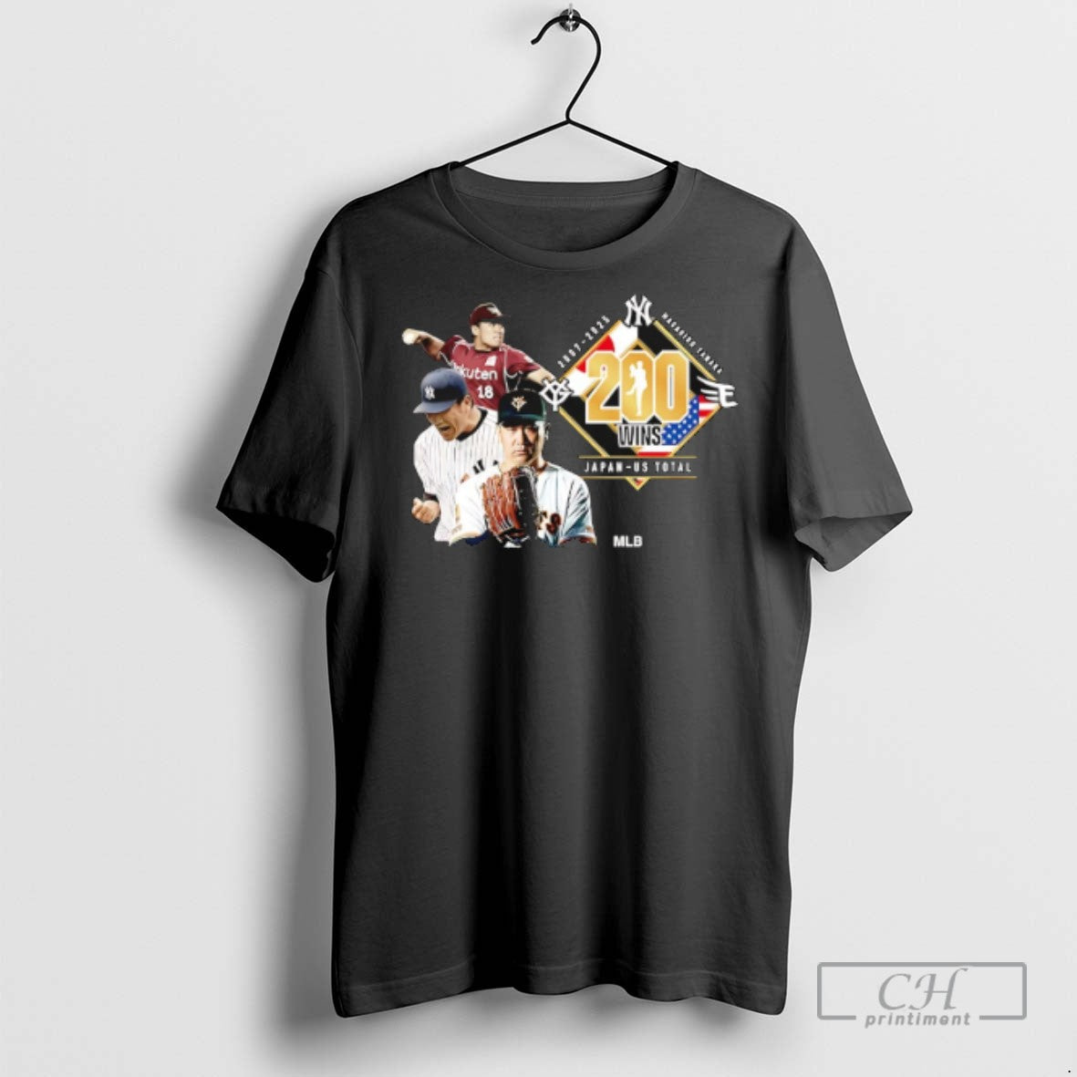 Yomiuri Masahiro 200 Wins 2007 2025 Japan Us Total T Shirts Hoodie
