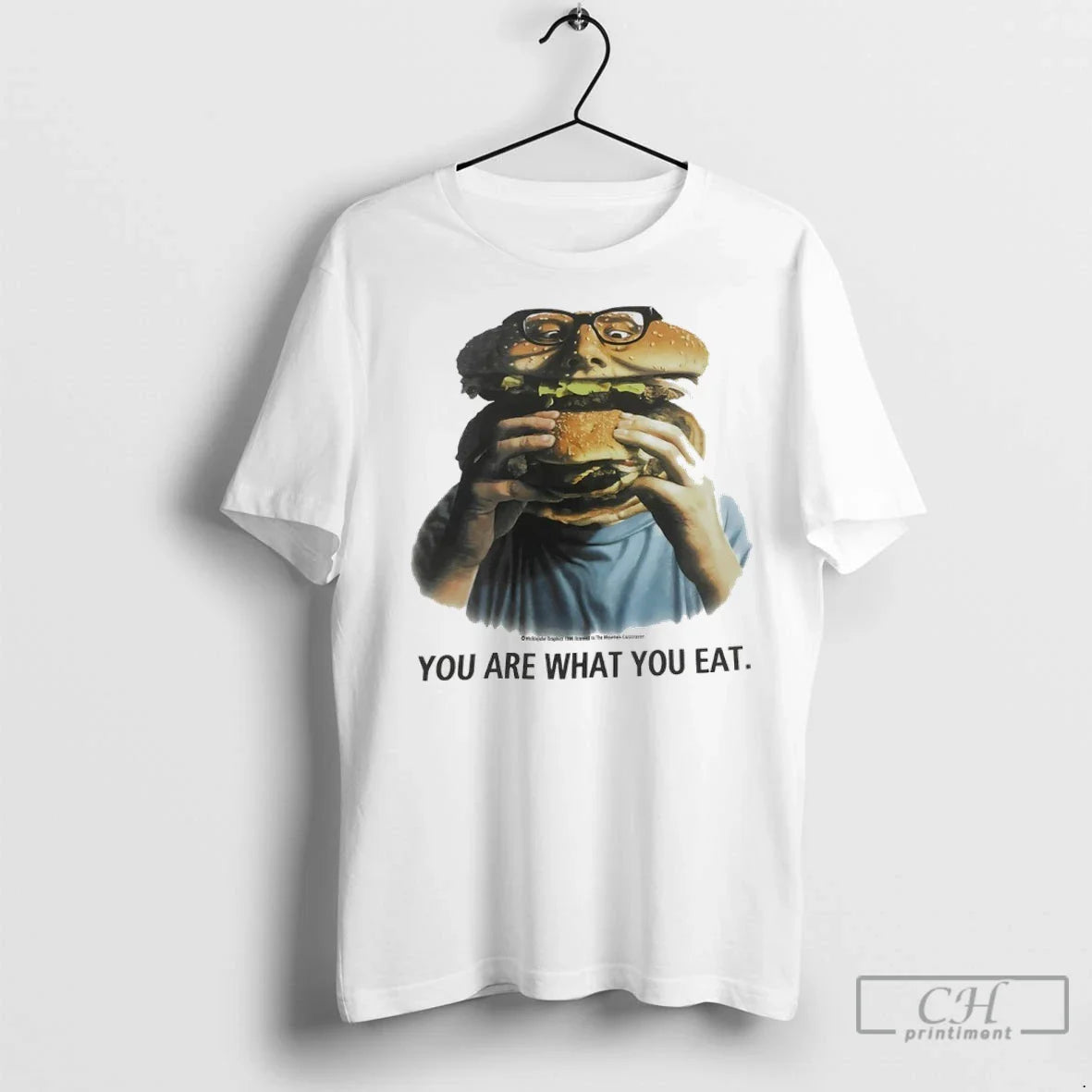You Are What You Eat Burger 1996 T Shirts Hoodie Modern Merch