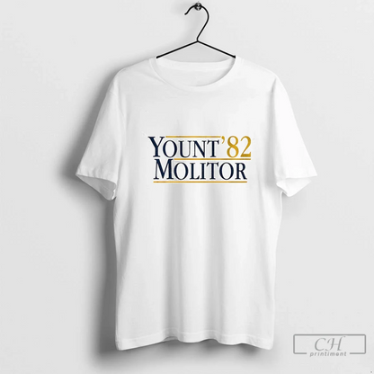 Yount Molitor 82 Robin Yount Va Paul Molitor Milwaukee Brewers Mlb