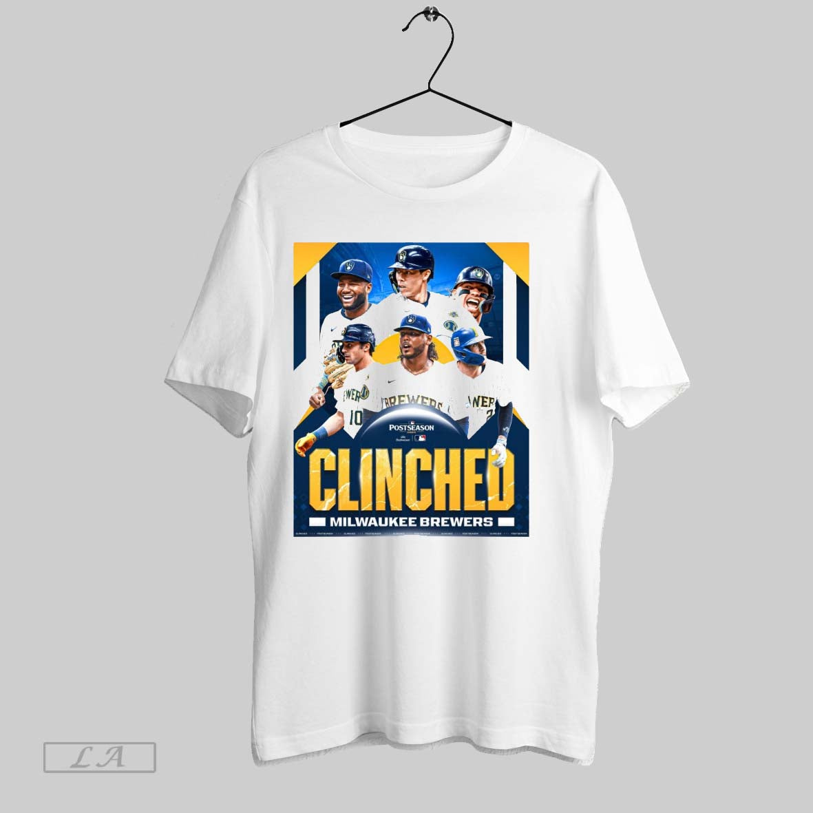 Zoriginal Milwaukee Brewers Clinched Mlb 2025 Postseason Power