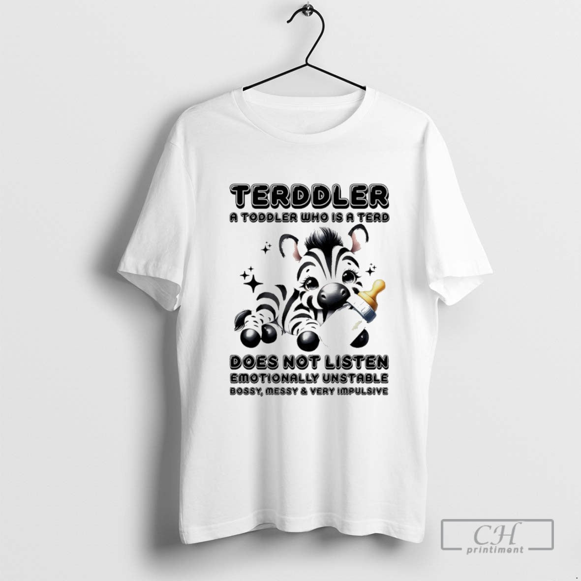 Zebra Terddler Tooddler Who Is Terd Does Not Listen Emotionally