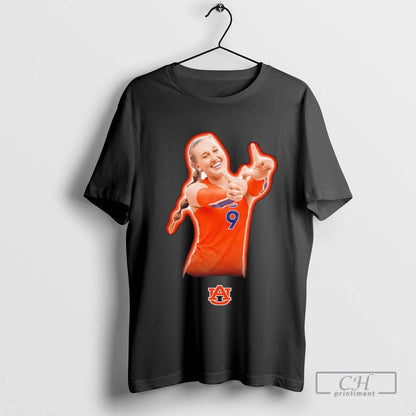 Zoe Slaughter Auburn Tigers Portrait Hoodie Vintage Outfit