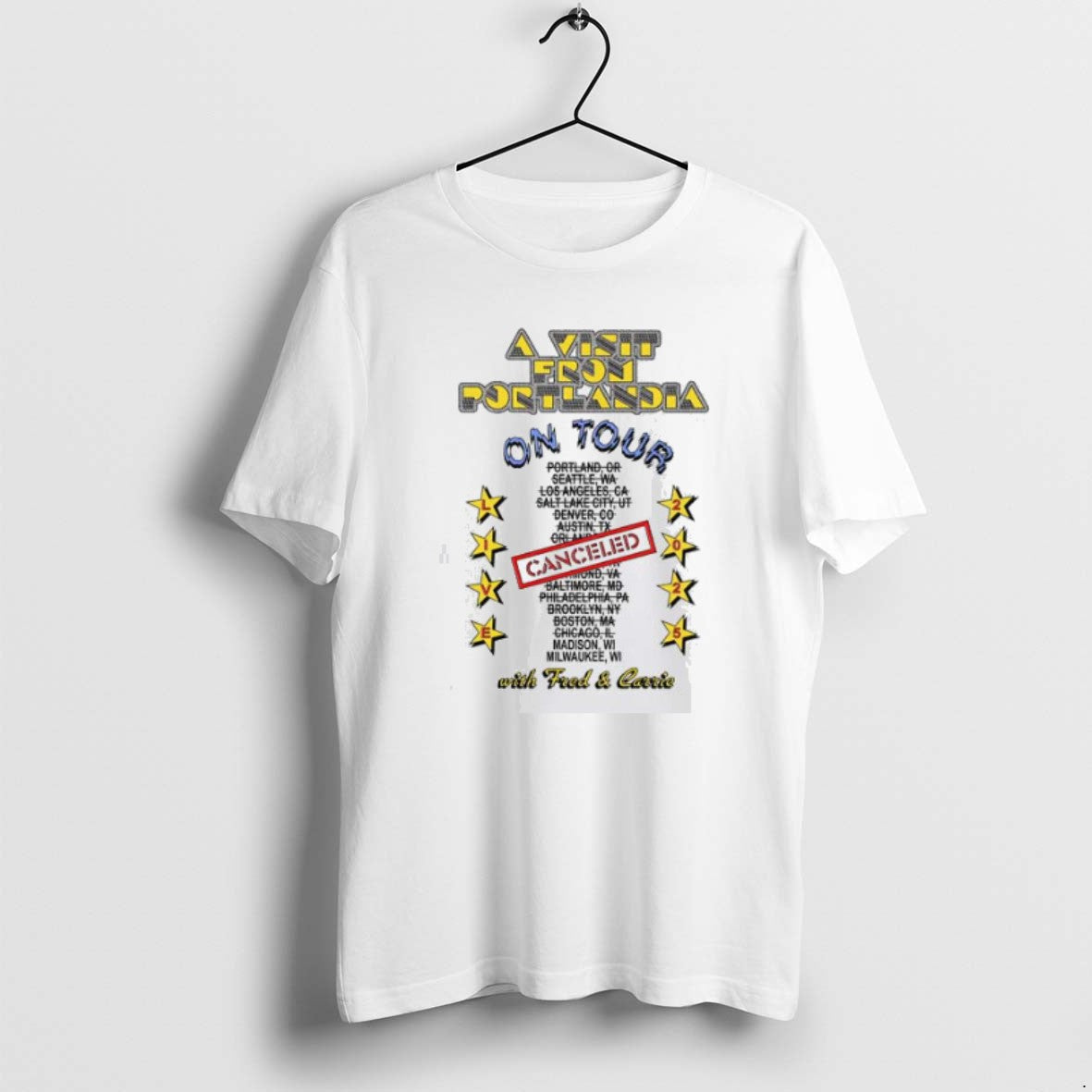 Visit From Portlandia 2025 T Shirts Tank Top Vintage Merch
