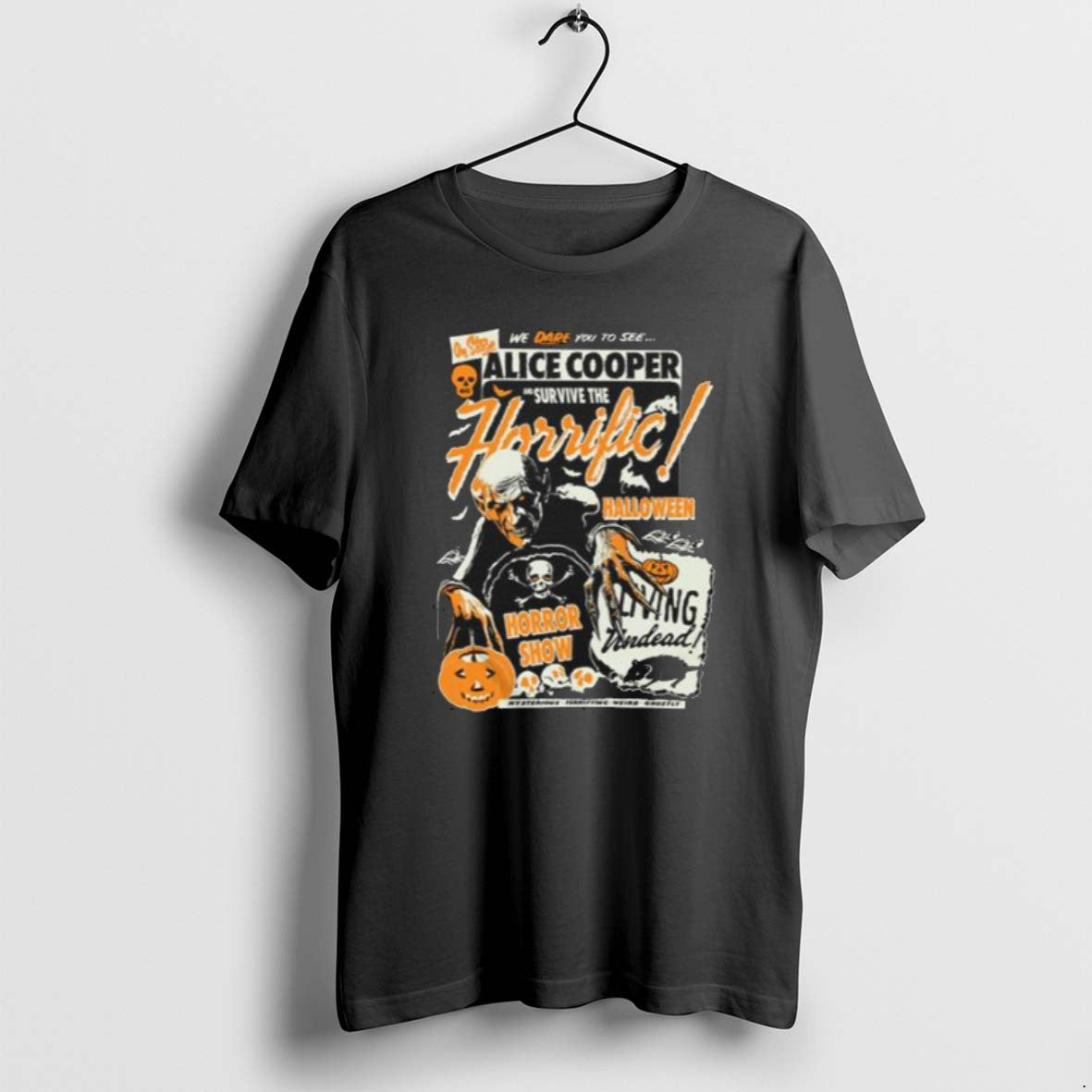 Alice Cooper Horrific Halloween Horror Show T Shirts Sweatshirt