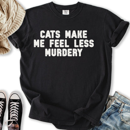Feel Less Murdery T TShirt Retro Merch