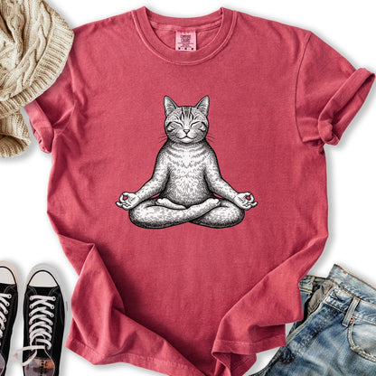 Yoga Lotus Cat T Tank Top Premium Look