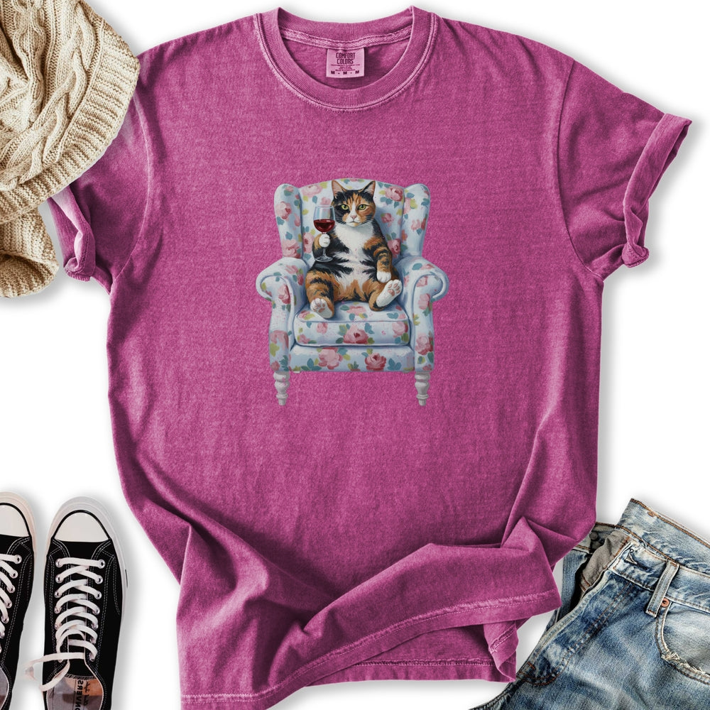 Calico Chair T Long Sleeve Stylish Design