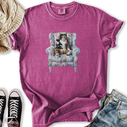 Calico Chair T Long Sleeve Stylish Design