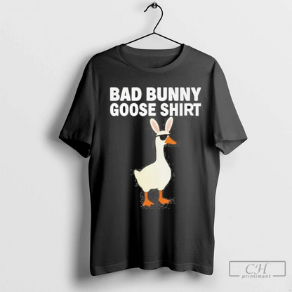 Dcjpeobp Bad Bunny Goose TShirt Exclusive Design