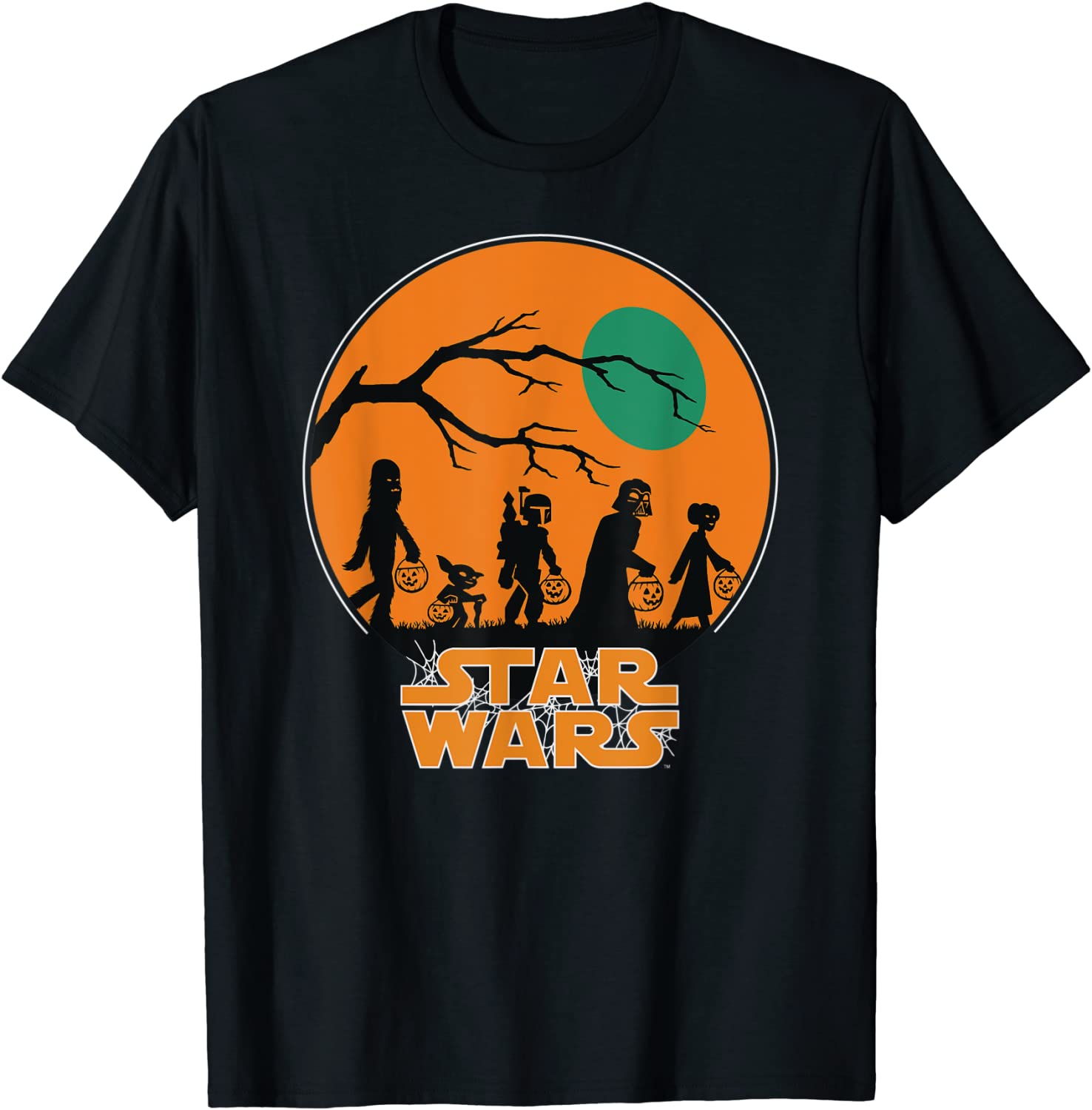 Star Wars Characters Trick Or Treat Halloween T-Shirt