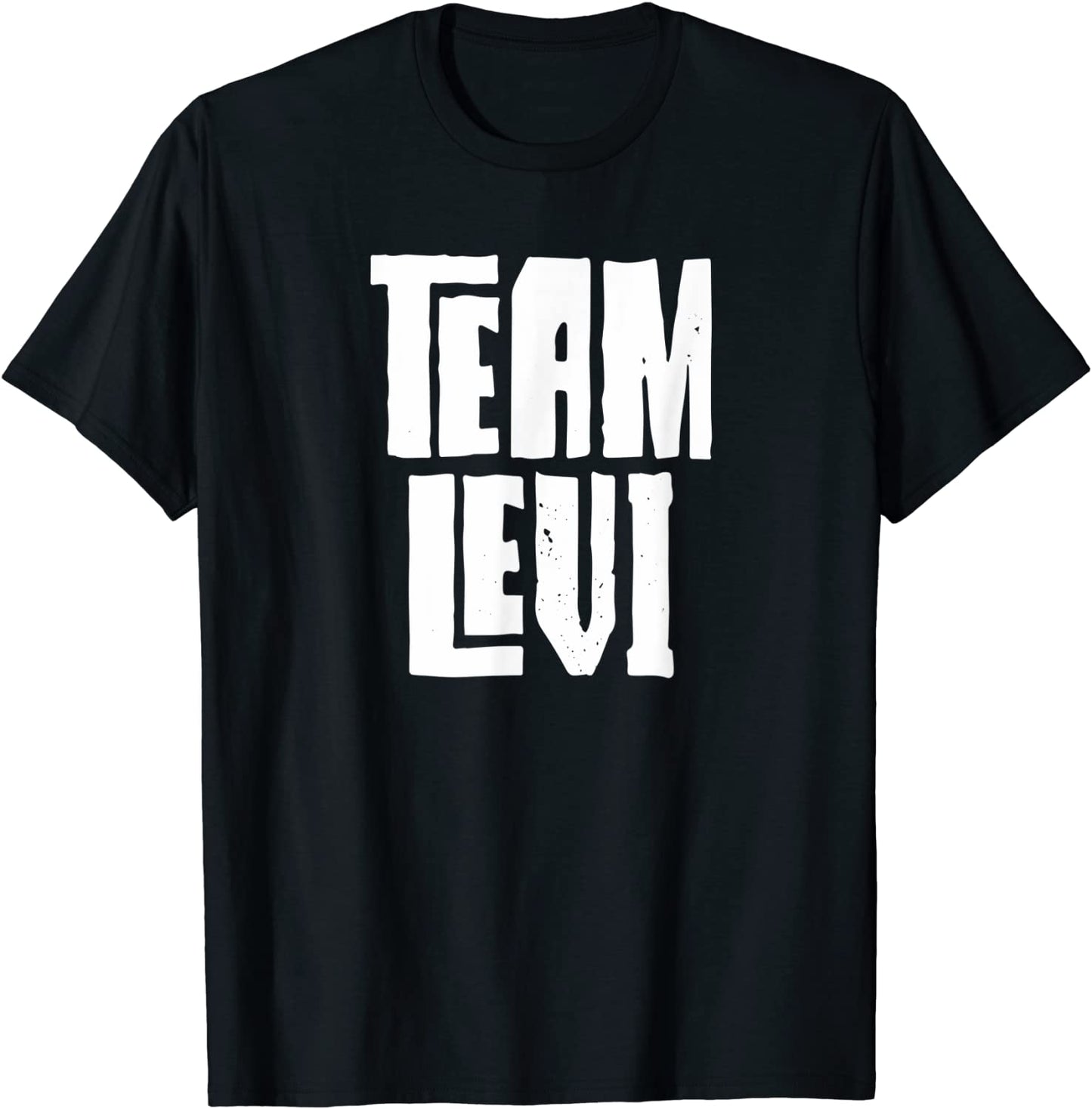 Team Levi T-Shirt Son Grandson Husband Dad Sports