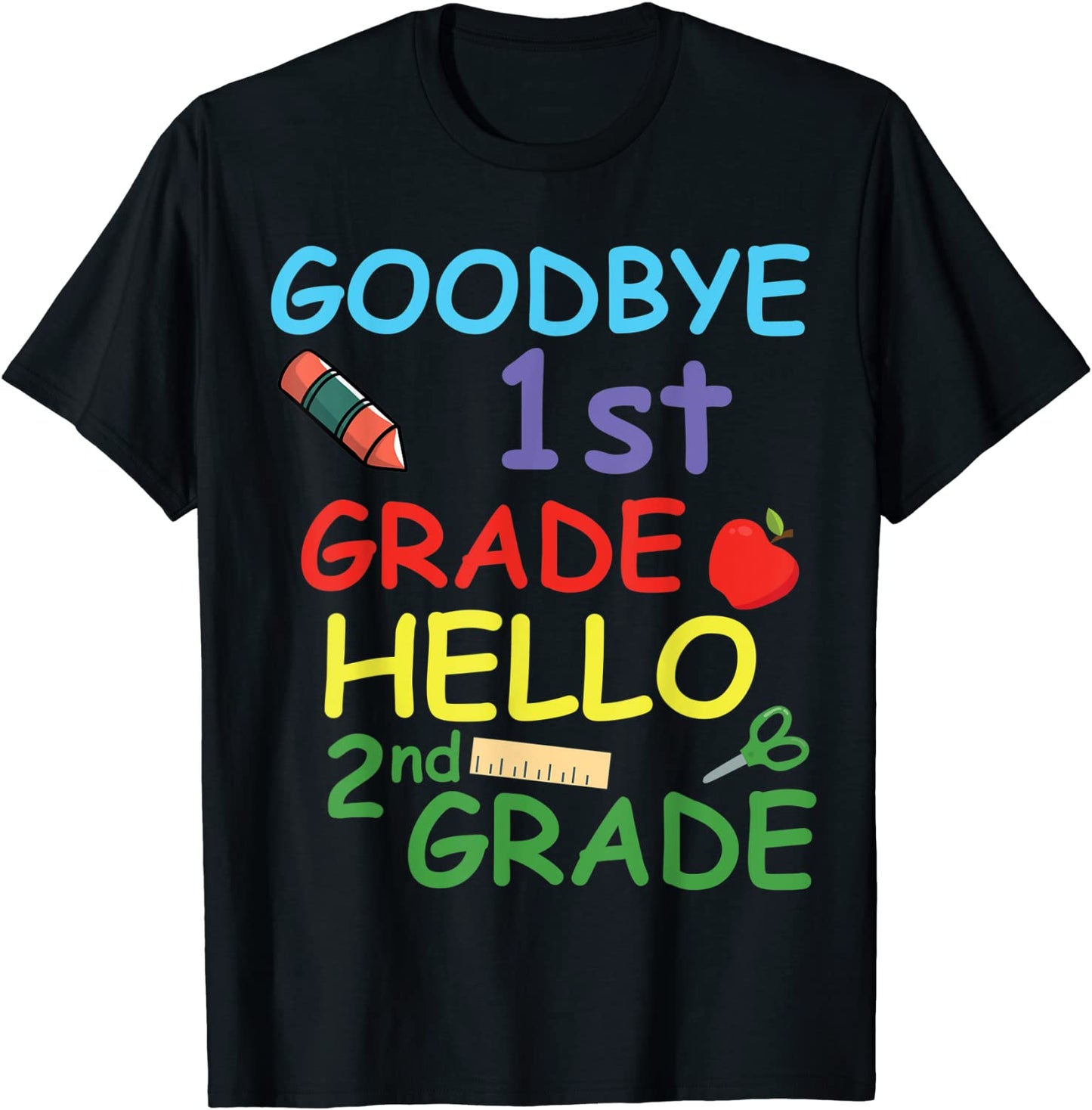 Goodbye 1st Grade Hello 2nd Grade T-Shirt
