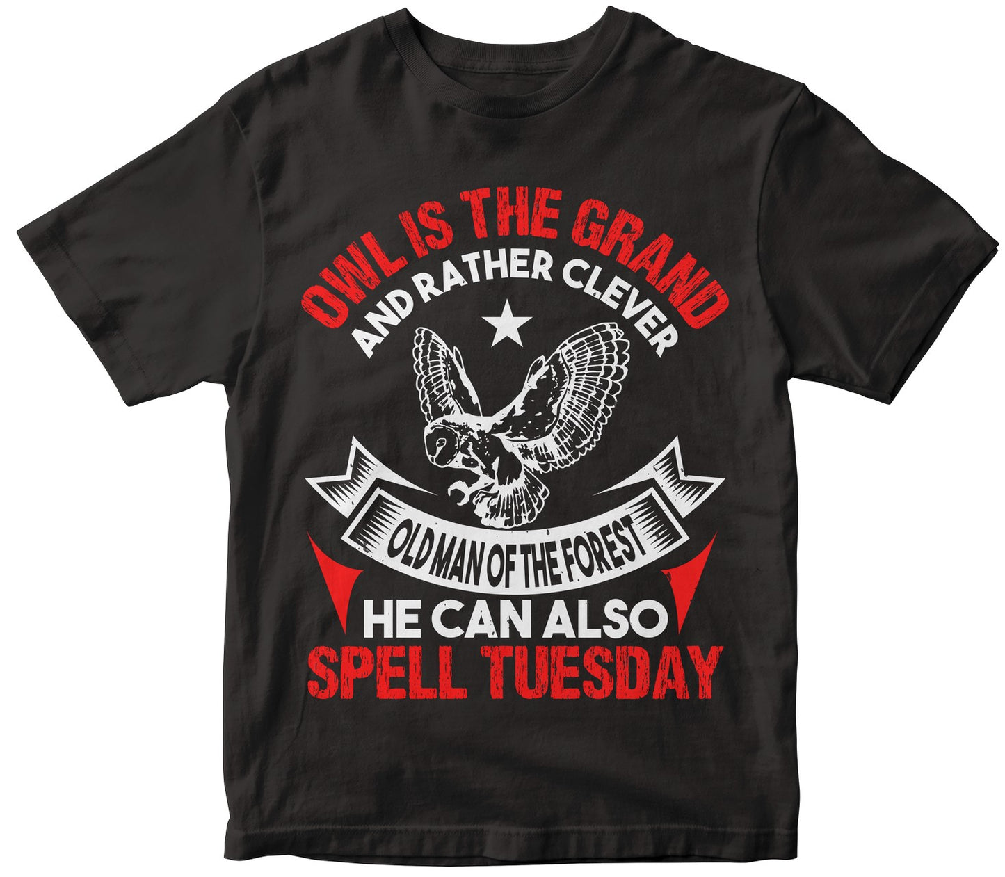Owl Is The Grand And Rather Clever Old Man Of The Forest. He Can Also Spell Tuesday