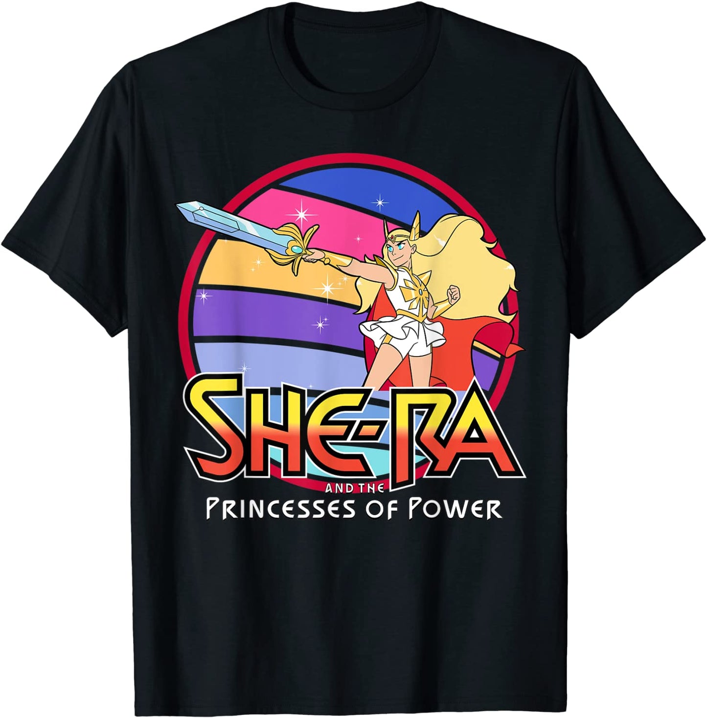 She-Ra And The Princess of Power Rainbow T-Shirt