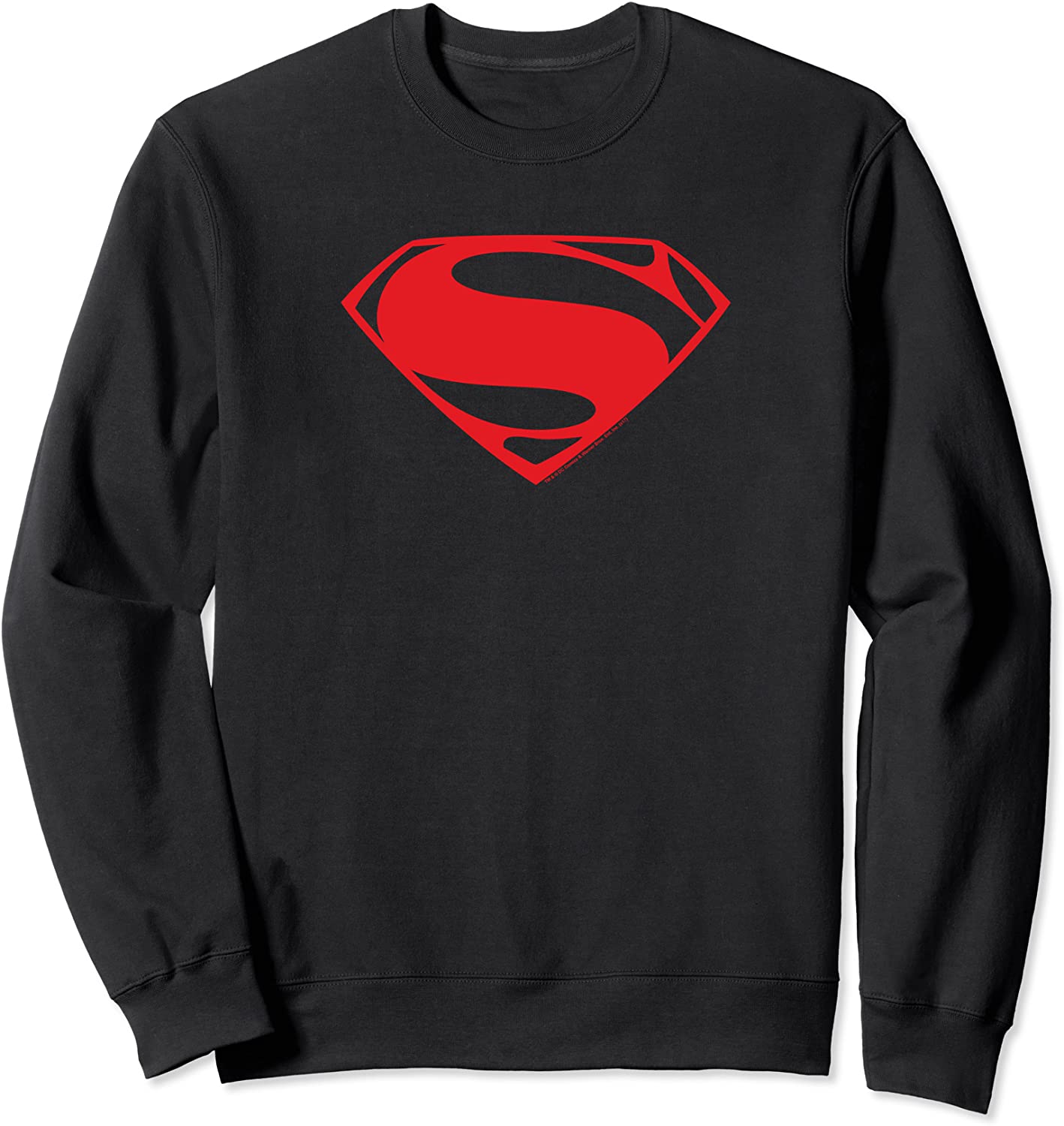 Superman Man of Steel Red Glyph Sweatshirt
