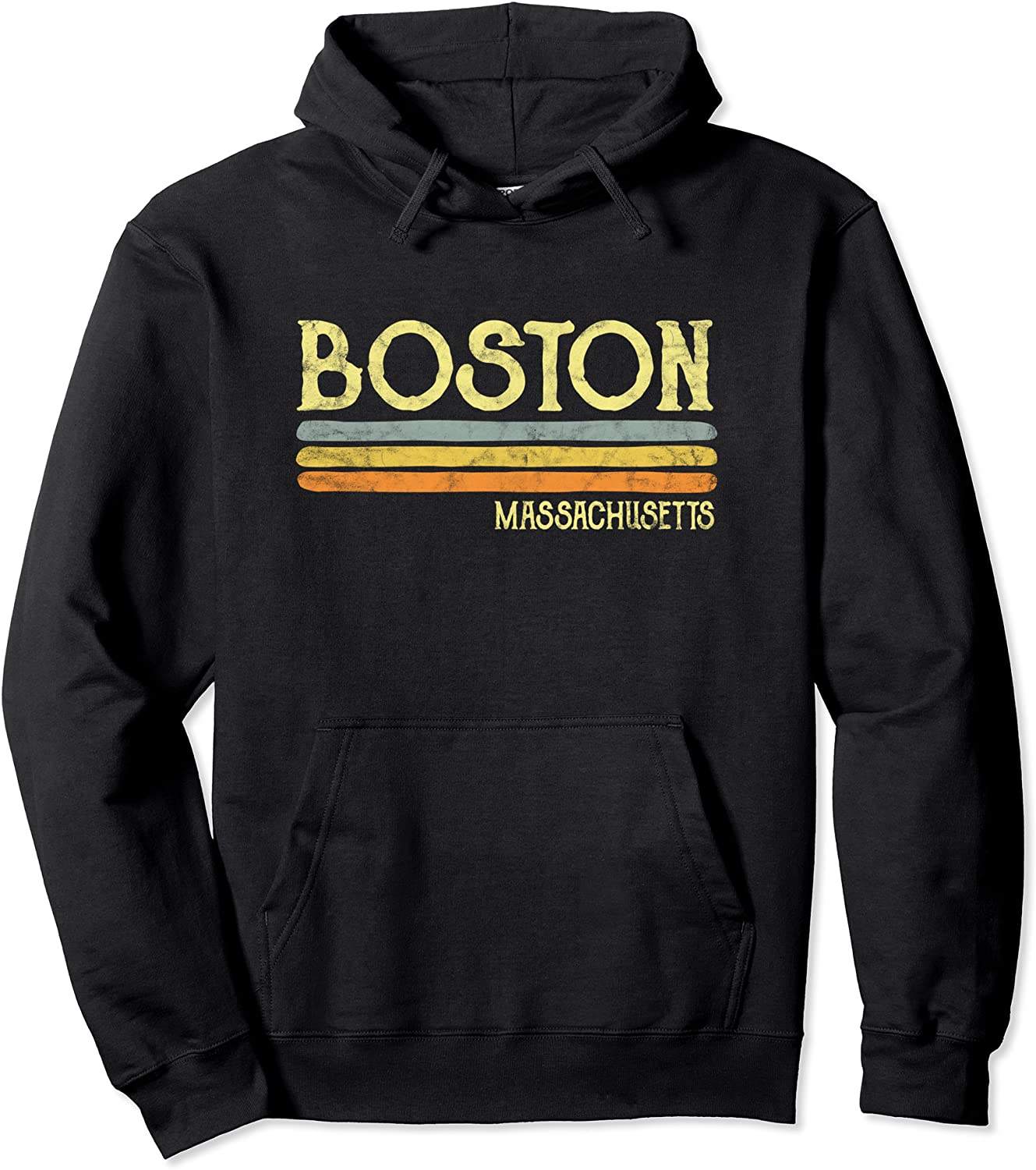Vintage Boston Massachusetts Ma Hoodie Love Gift Souvenir