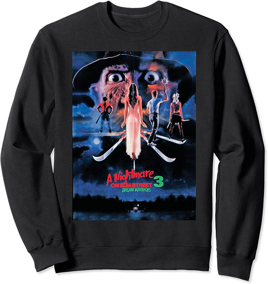 A Nightmare On Elm Street 3 Poster Sweatshirt