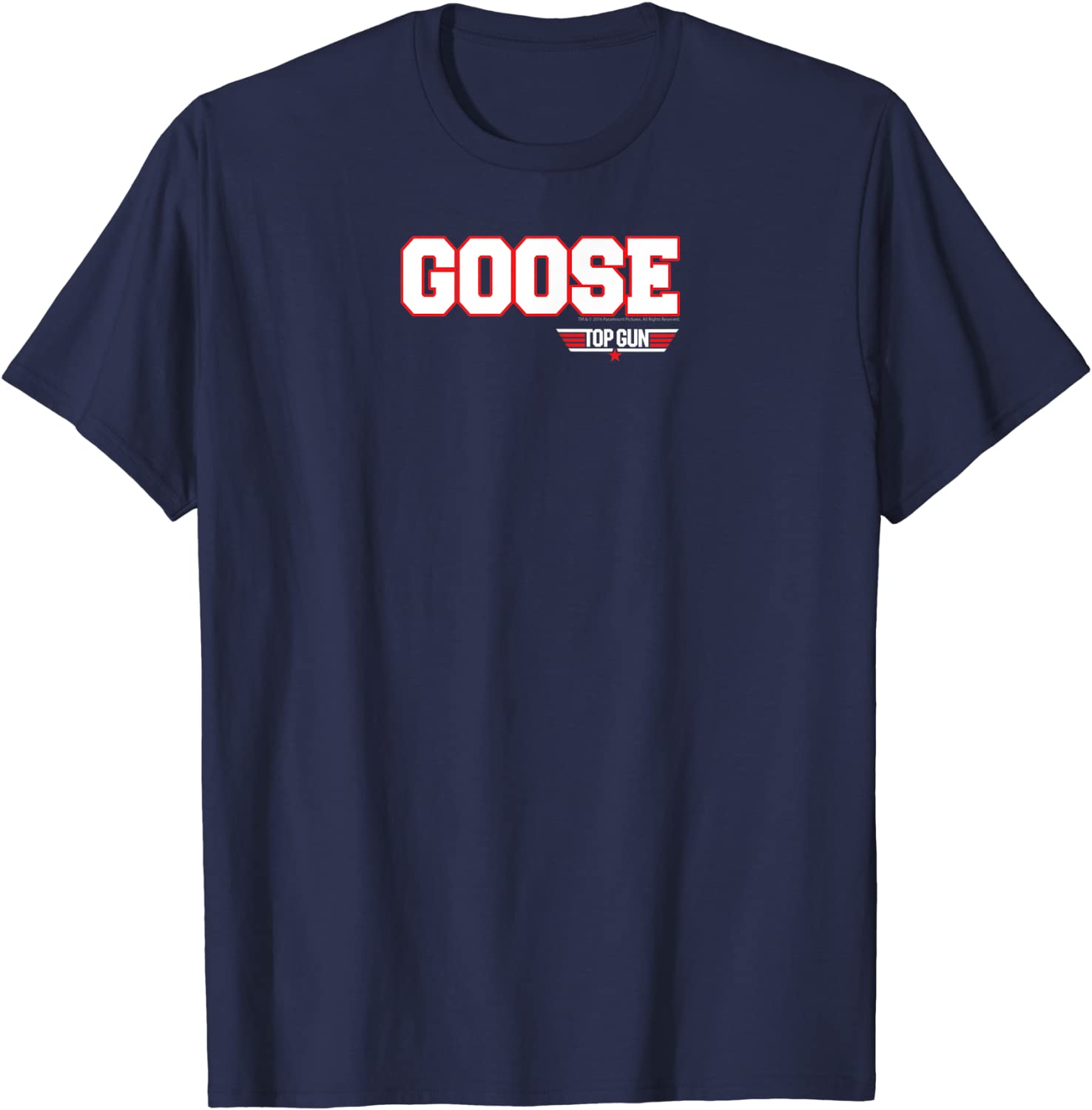 Top Gun Goose Name Tee T-Shirt