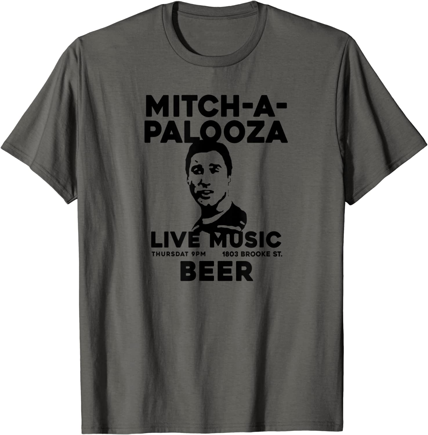 Mitch-a-Palooza Live Music Beer T-Shirt