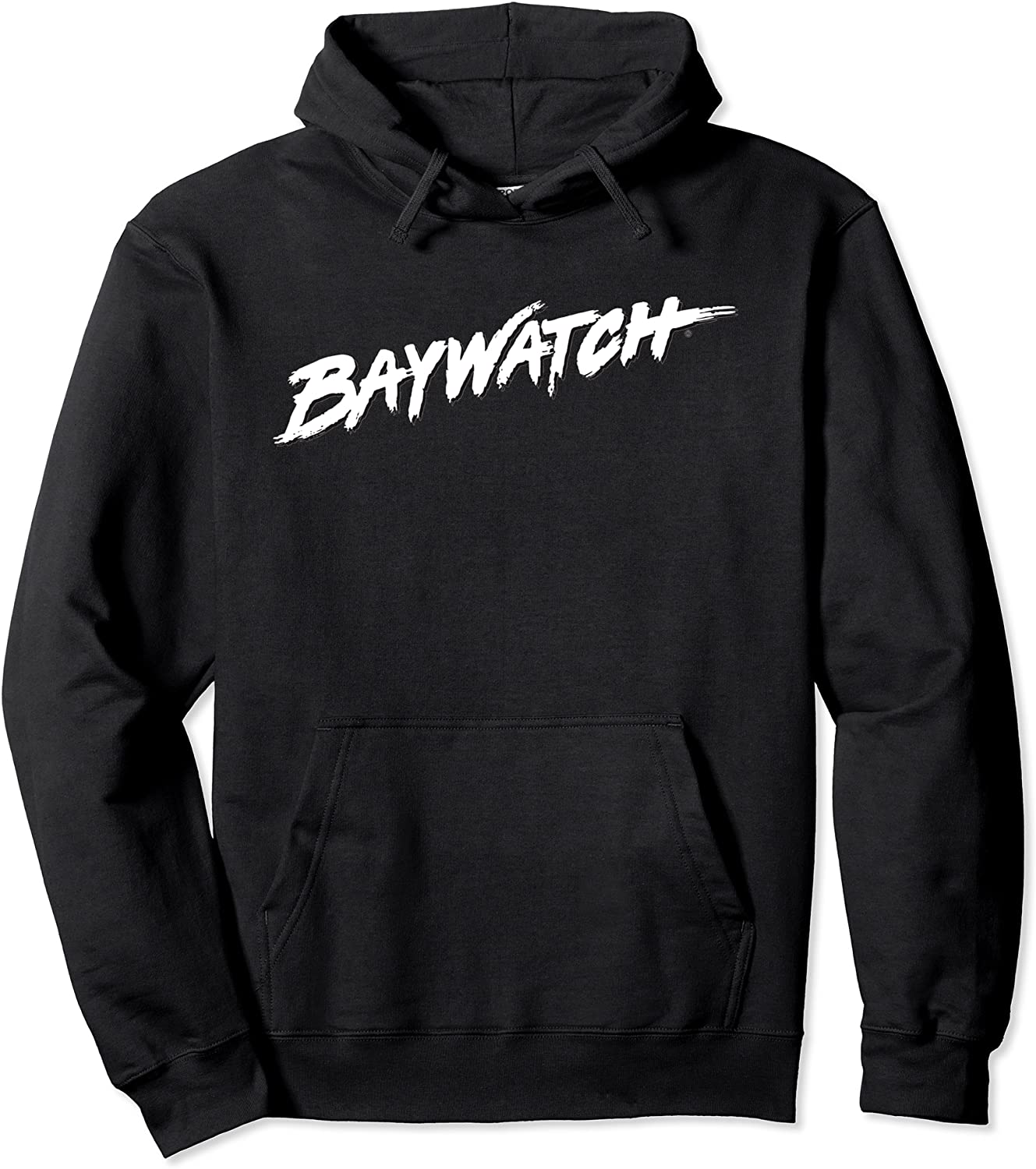 Baywatch Hoodie white logo