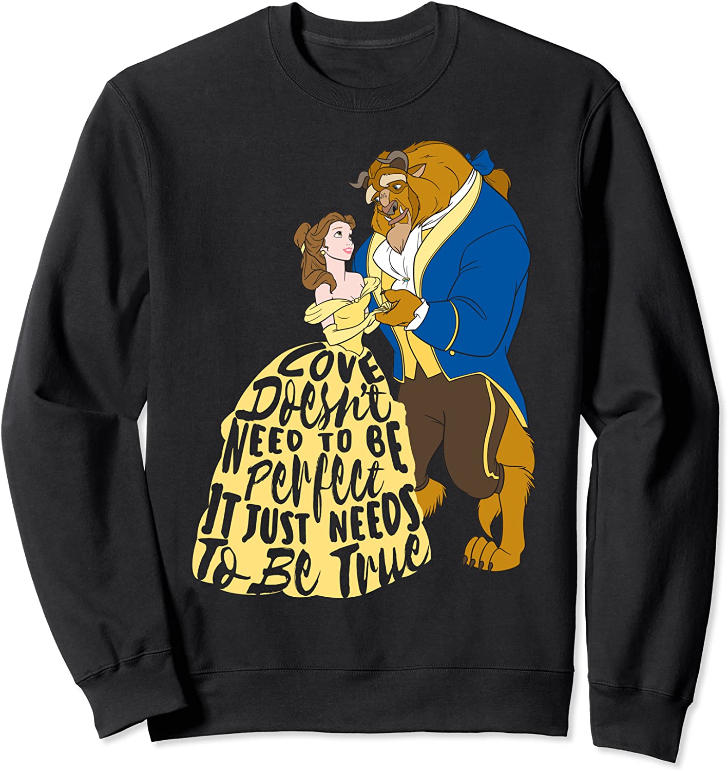 Disney Beauty And The Beast True Love Sweatshirt