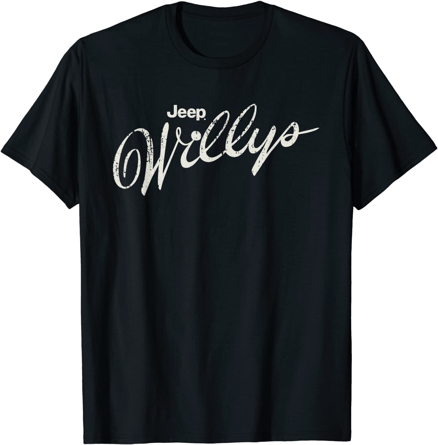 Jeep Willys Script Logo T-Shirt