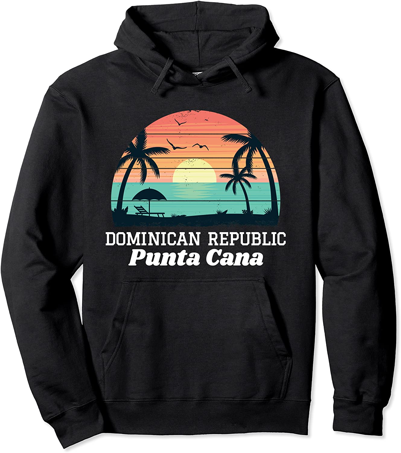 Punta Cana Beach Souvenir Hoodie Dominican Republic 2019