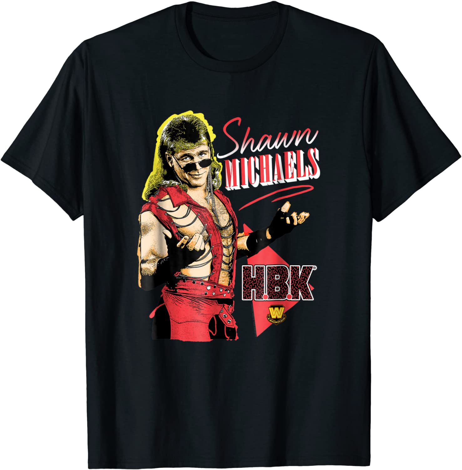 WWE Shawn Michaels HBK T-shirt