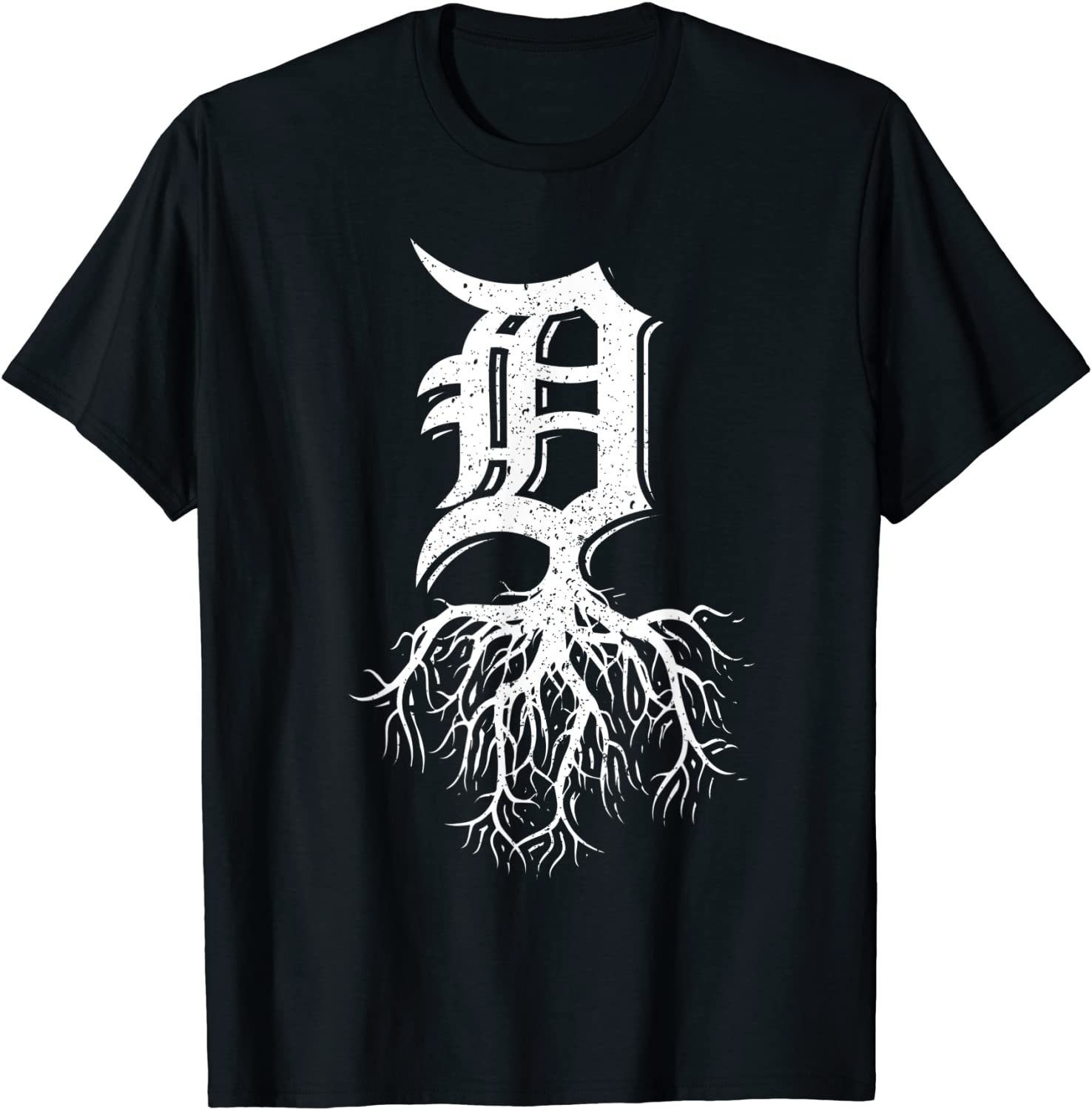 Detroit Roots Michigan American Born Rooted American Gifts T-Shirt