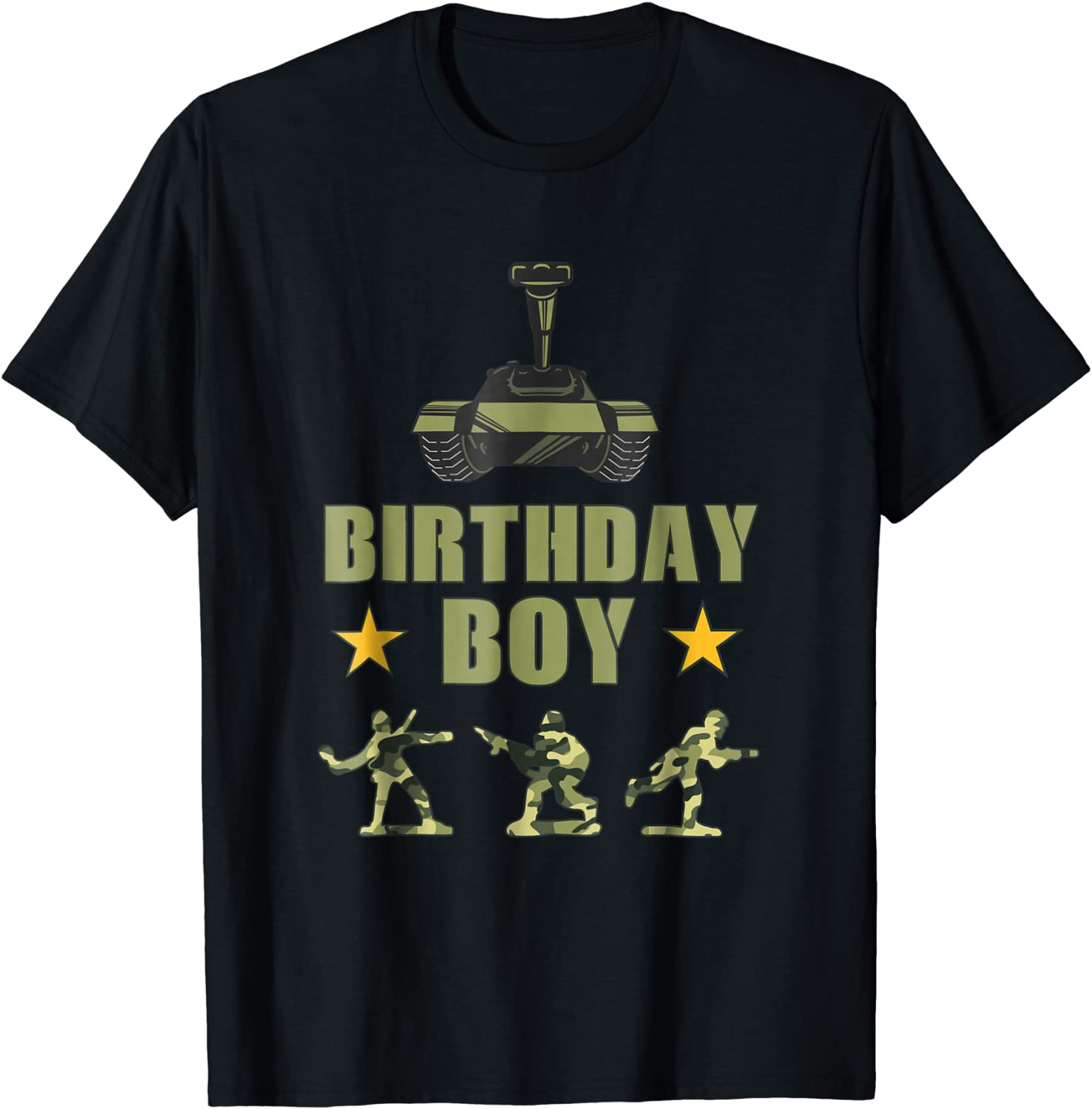 Birthday Army Party Army Decorations Boys Birthday Party Tee