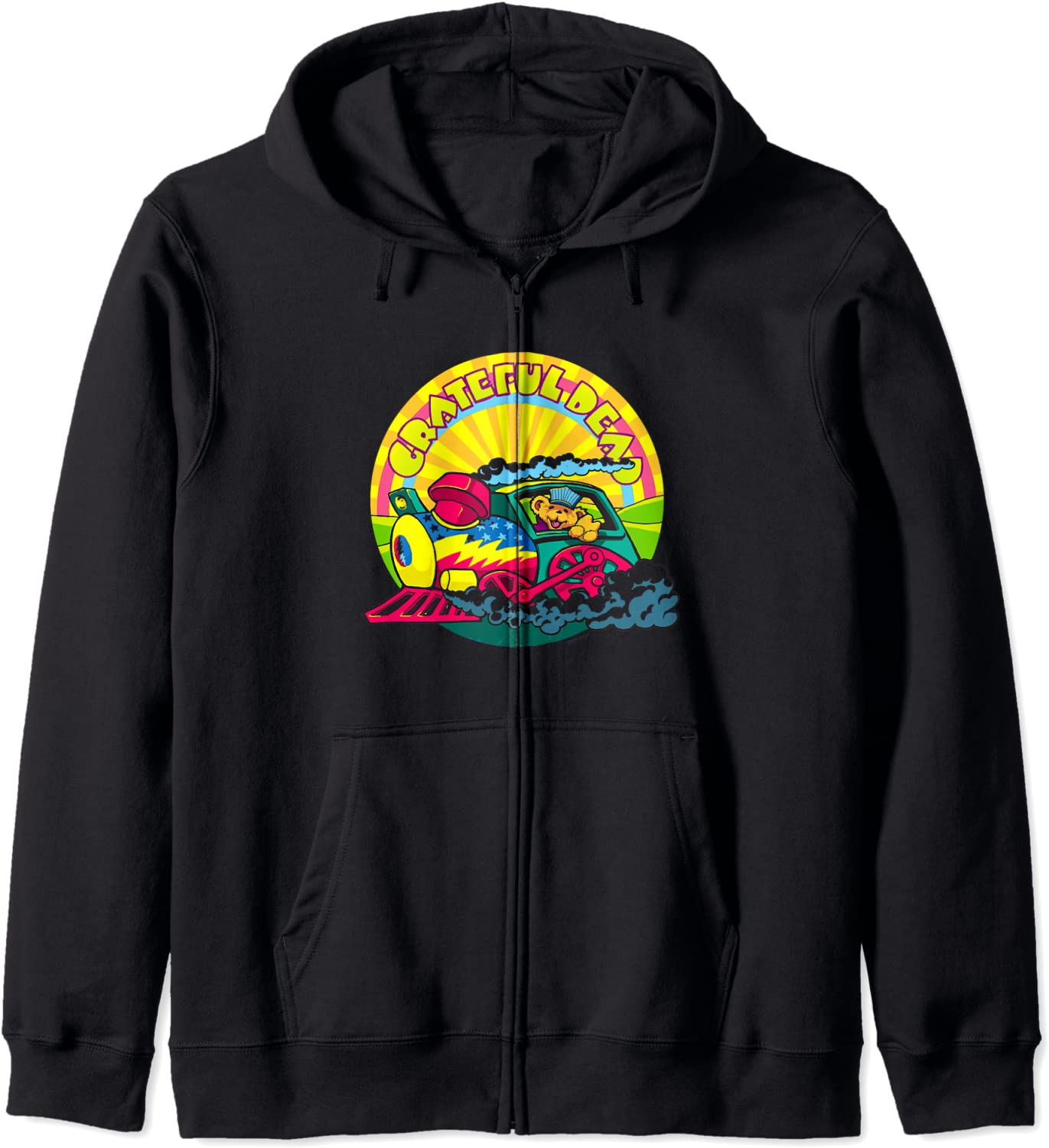 Casey Jones Train - Not Fade Away Grateful Tortuga Apparel Hoodie