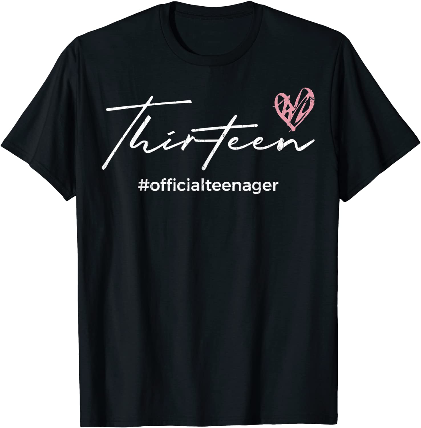 Official Teen Birthday Funny Teenager Girl Graphic T-Shirt