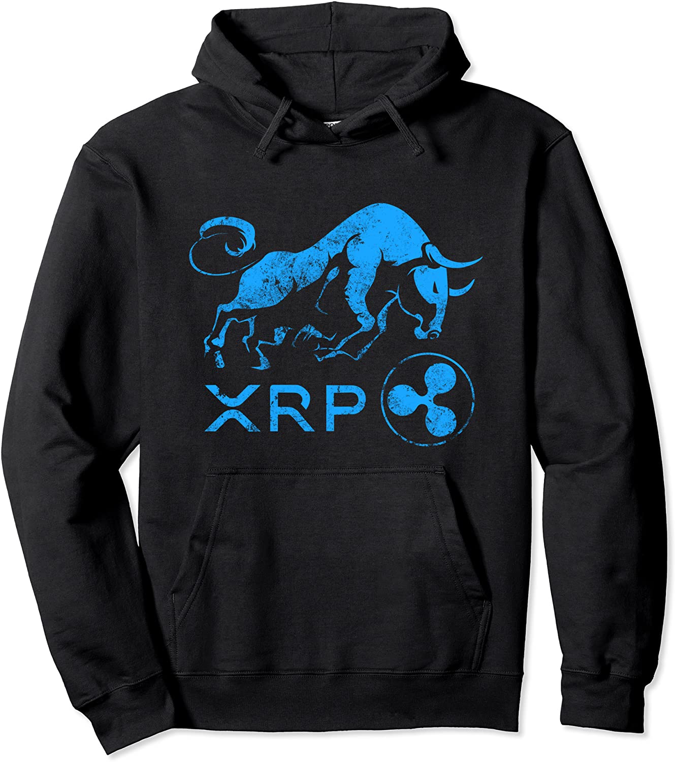 Ripple XRP Crypto BULLRUN HODL XRP Token Rich Millionaire Pullover Hoodie