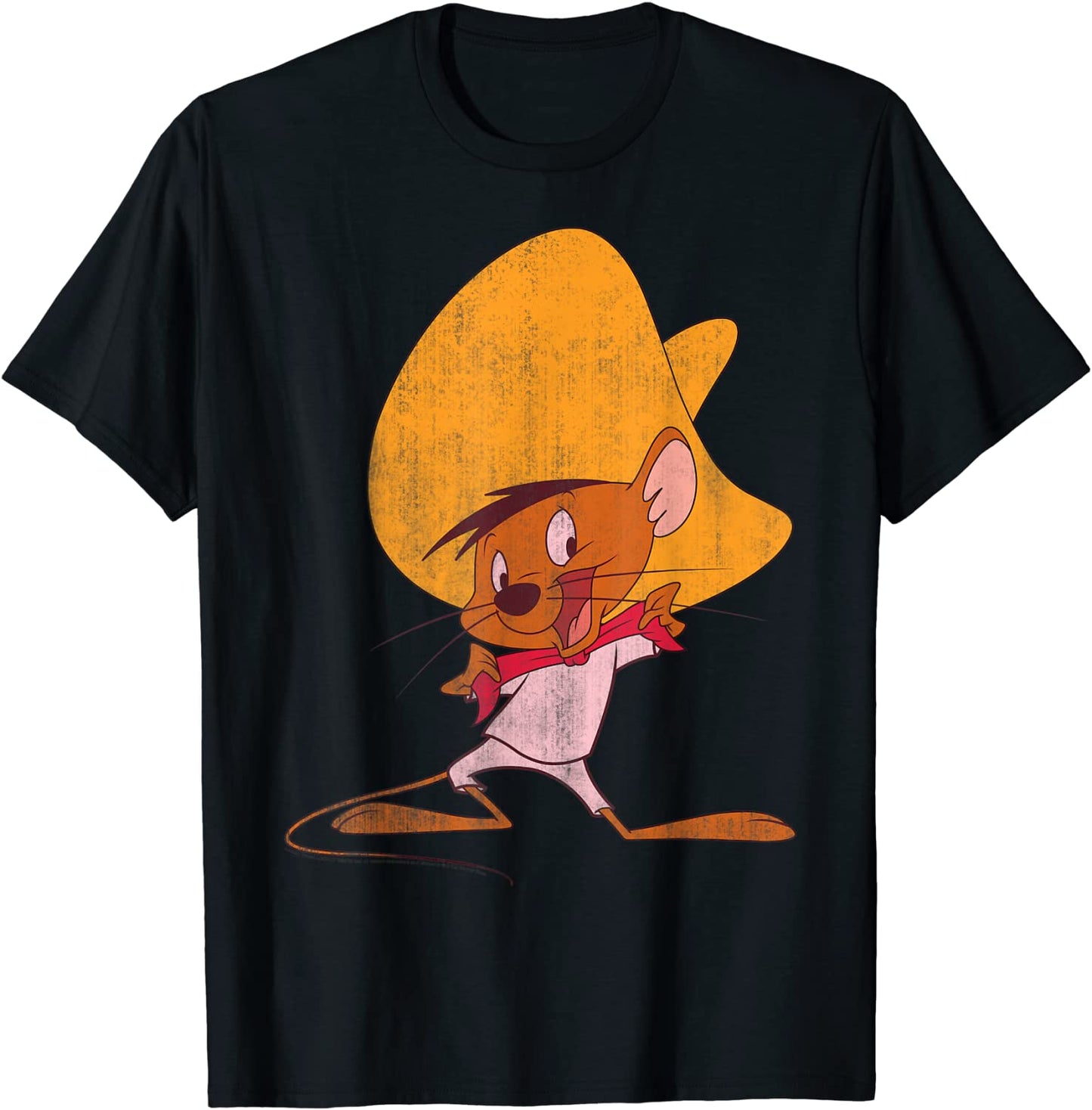 Looney Tunes Speedy Gonzales Red Hue Portrait T-Shirt