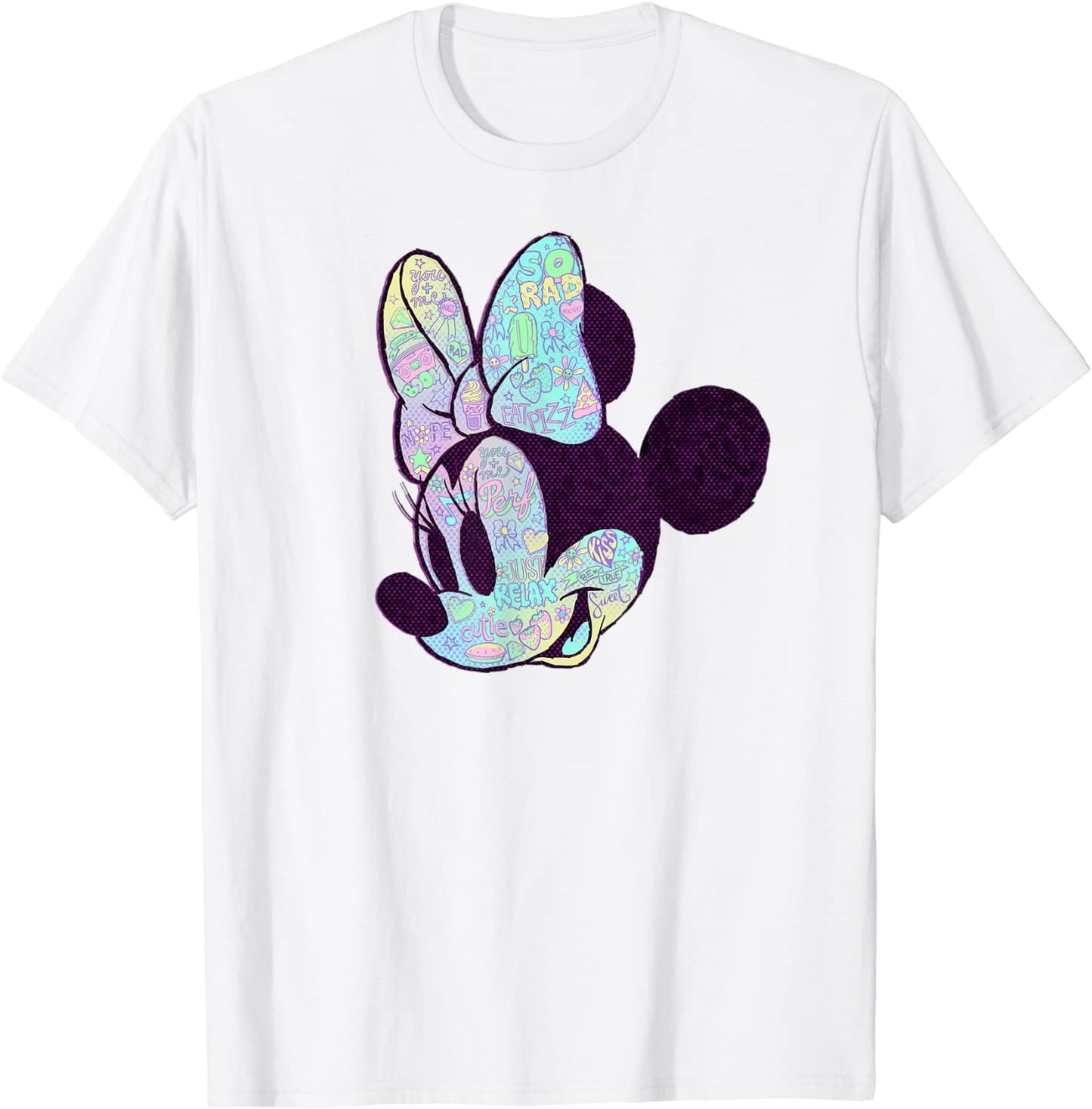 Disney Minnie Mouse Neon Bow T-Shirt